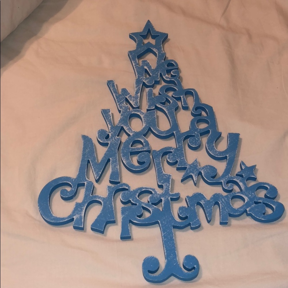 Brand new Christmas wood wall decor